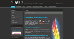 Desktop Screenshot of photonwebdesign.co.uk